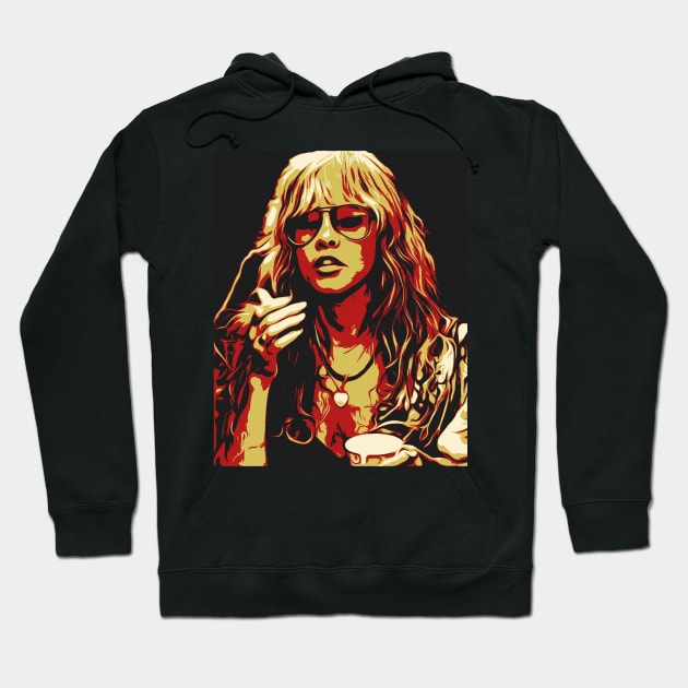 Stevie Nicks Colors Detail Hoodie by OFFblack